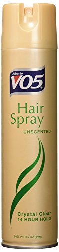 Alberto Vo5 Crystal Clear 14 Hour Hold Hair Spray Regular  85 Ounce