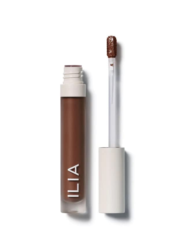 ILIA True Skin Serum Concealer - Cruelty-Free Vegan Makeup, 0.16 Fl Oz, Licorice SC10