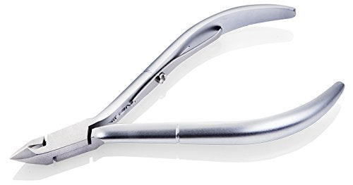 Nghia Stainless Steel Cuticle Nipper C-05, Grey, Jaw 14, 1 Count, Durable & Precise