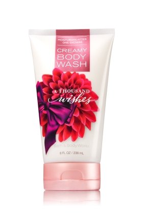 Bath & Body Works A Thousand Wishes Creamy Body Wash - 8 Fl Oz Moisturizing Cleanser