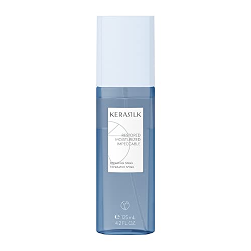 Kerasilk Repairing Spray 125Ml - Heat Protection, Nourishes & Detangles Dry, Damaged Hair