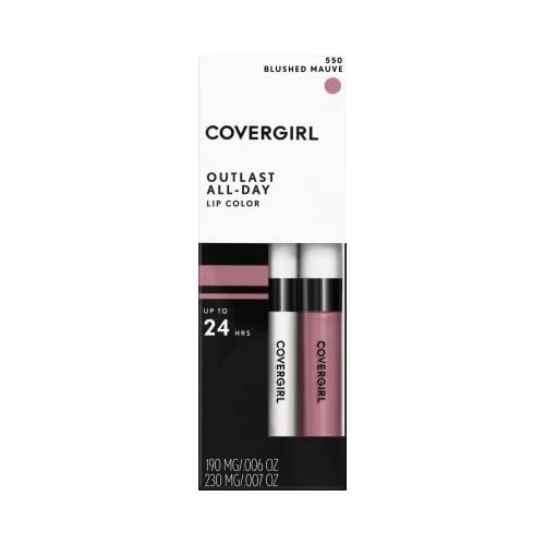 Covergirl Outlast All-Day Moisturizing Lip Color, Blushed Mauve, 0.13 Ounce