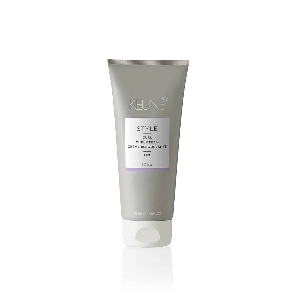 Keune Curl Cream - Defining & Frizz Control For Wavy & Curly Hair, 6.8 Fl Oz