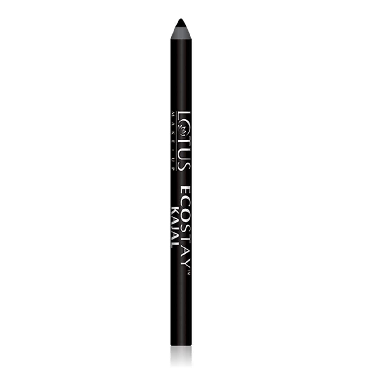 Lotus Herbals Ecostay Kajal - Black 1.2G | Long-Lasting, Smudge-Proof Eye Makeup