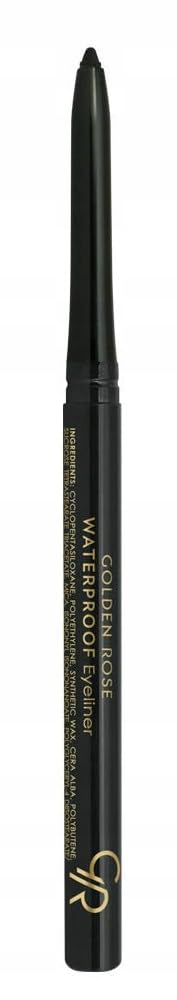 Golden Rose Waterproof Automatic Eyeliner No:02 - Long-Lasting, Smudge-Proof, 1 Count