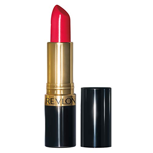 Revlon Super Lustrous Lipstick, Certainly Red 740, Moisturizing Creamy Formula with Vitamin E