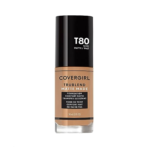 COVERGIRL TruBlend Matte Made Liquid Foundation  Toasted Caramel