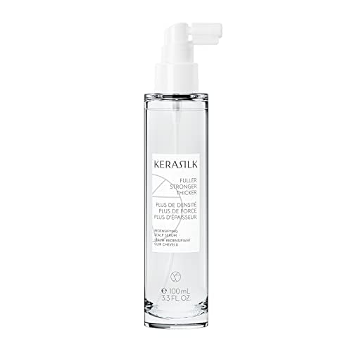 Kerasilk Redensifying Scalp Serum - Strengthens Roots, Thicker Hair, 100Ml For Thinning Hair