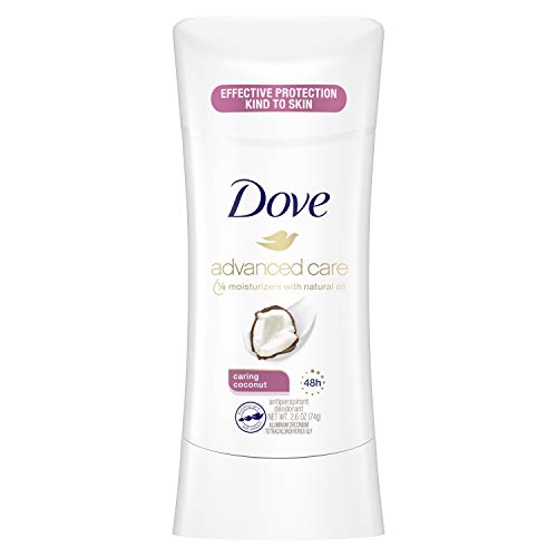 Dove Advanced Care Antiperspirant Deodorant, Caring Coconut, 2.6 Oz - Long-Lasting Protection