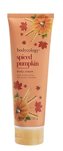 Bodycology Spiced Pumpkin Body Cream 8 Oz - Moisturizing, Fall Scent, Pack Of 2 By Pdc Brands