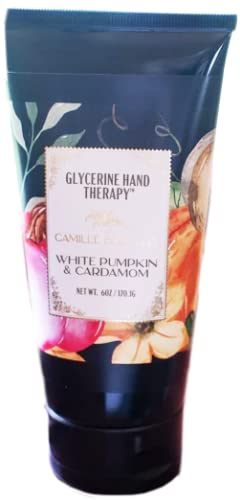 Camille Beckman Glycerine Hand Therapy Cream - White Pumpkin & Cardamom, 6 Oz