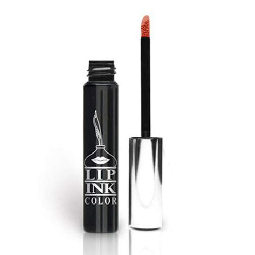 Lip Ink Organic Vegan Smearproof Liquid Lipstick - Henna Red, 0.25 Fl Oz