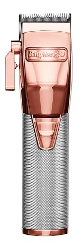 Babylisspro Rose Gold Hair Clipper Fx870Rg - Cord/Cordless Professional 14 Piece Set