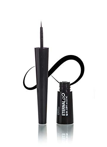 Eternal Waterproof Liquid Eyeliner - Easy Glide, Quick Dry, Long Lasting, Black, Matte Finish