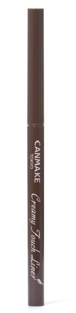 Canmake Creamy Touch Liner 1.5Mm Slim Eyeliner - 02 Medium Brown, 0.09G,