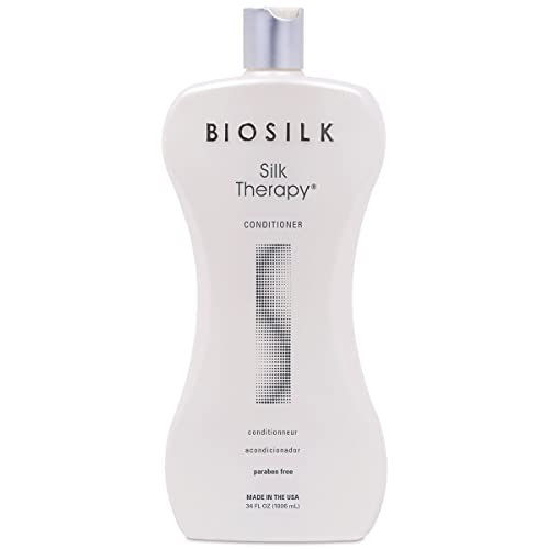 BioSilk Silk Therapy Conditioner 12 oz - Cranberry, Moisturizing & Frizz Control