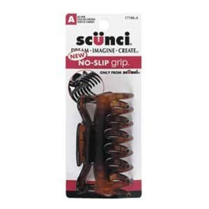 Scunci Tortoise Shell No Slip Grip™ Jaw Clip - Hair Accessory For All-Day Hold