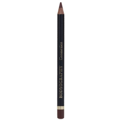 Bodyography Rosewood Cream Lip Pencil - Waterproof, Coconut Oil, Gluten-Free, 0.04 Oz