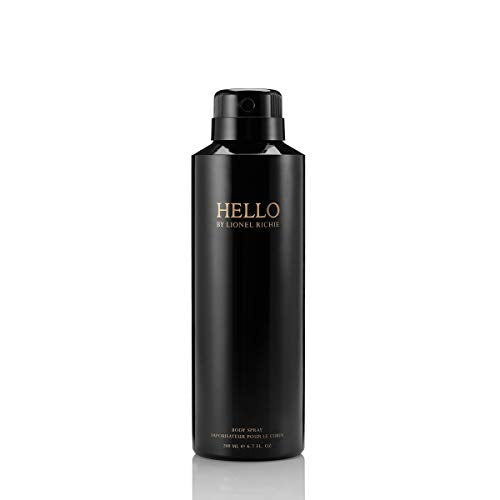 Lionel Richie Hello For Men  classic Yet Adventurous  Effortlessly Seductive Body Spray For Him  Refreshing FougAre Blend With