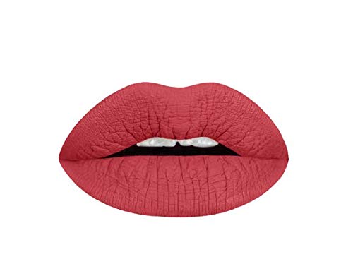 Aromi Brick Red Matte Liquid Lipstick - Long-Lasting, Vegan, Waterproof, Kiss-Proof, Handmade