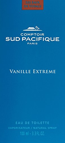 Comptoir Sud Pacifique Vanilla Extreme Eau de Toilette Spray, 3.3 Fl Oz - Rich, Long-Lasting Fragrance for Women