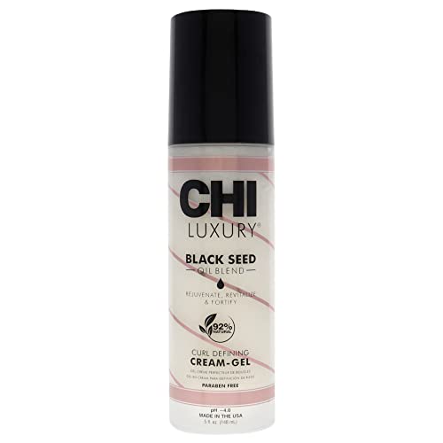 CHI Luxury Black Seed Oil Curl Defining Cream Gel  5 Fl Oz