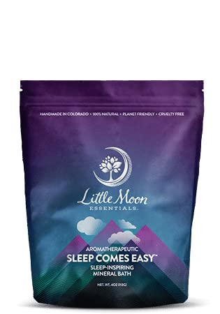 Little Moon Essentials Sleep-Inspiring Mineral Bath Salt, 13.5 Oz, Relaxation & Sleep Aid