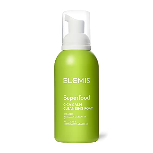 ELEMIS Superfood Cica Calm Cleansing Foam Foaming Micellar Cleanser  6 Fl Oz