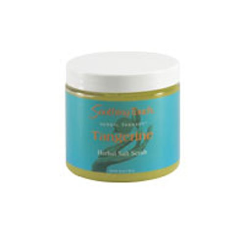 Soothing Touch Herbal Salt Scrub, Tangerine Scent, 20 Oz - Exfoliating Body Scrub, 1 Pack