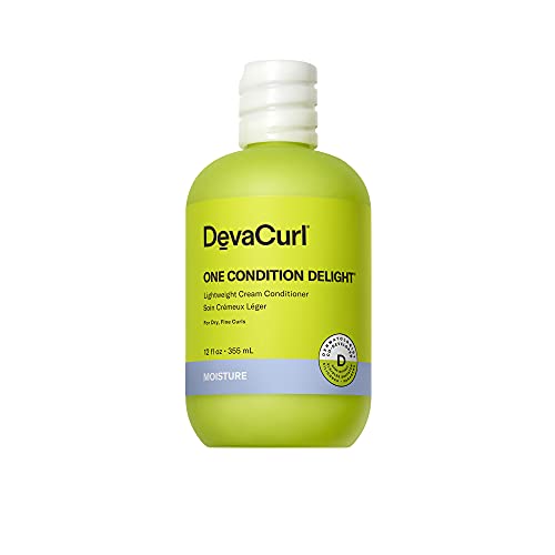 DevaCurl One Condition Delight Lightweight Cream Conditioner  Green Oasis  12 fl oz