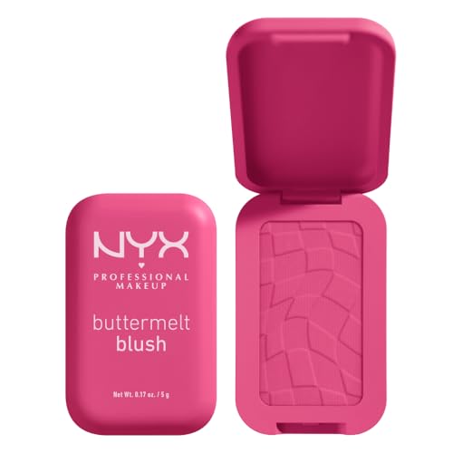 Nyx Professional Makeup Buttermelt Powder Blush - Vegan, Fade & Transfer-Resistant, 12Hr Wear, 