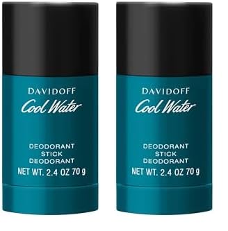 Davidoff Cool Water Deodorant Stick For Men, 2.4 Oz - Fresh & Long-Lasting Fragrance