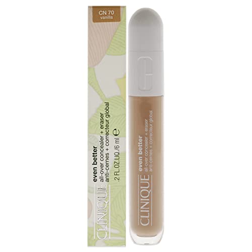 clinique Even Better AllOver concealer Plus Eraser  cN 70 Vanillia concealer Women 02 oz