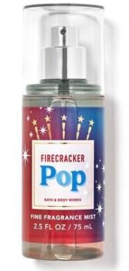 Bath & Body Works Firecracker Pop Fine Fragrance Mist Mini Spray 2.5 Oz Travel Size