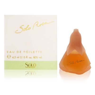 Solo Rosa by Luciano Soprani Women's EDT Mini 0.15 oz - Elegant Fragrance for Women, Perfect Gift or Travel Size Perfume