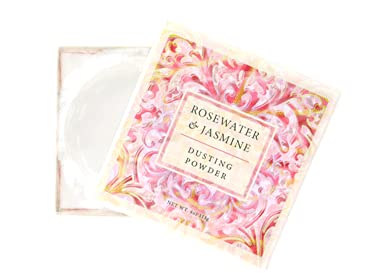 Greenwich Bay Trading Co. Rosewater & Jasmine Powder, 4Oz - Botanical Collection