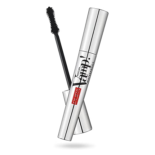 Pupa Milano Vamp Waterproof Mascara  Add Extreme Volume and Length to Lashes  SerumInfused Formula Promotes Thicker Lash Appe