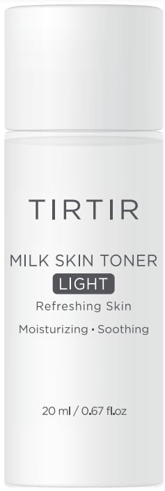 Tirtir Milk Skin Rice Toner Light, 4% Niacinamide, Hydrating, Vegan, 0.67 Fl Oz