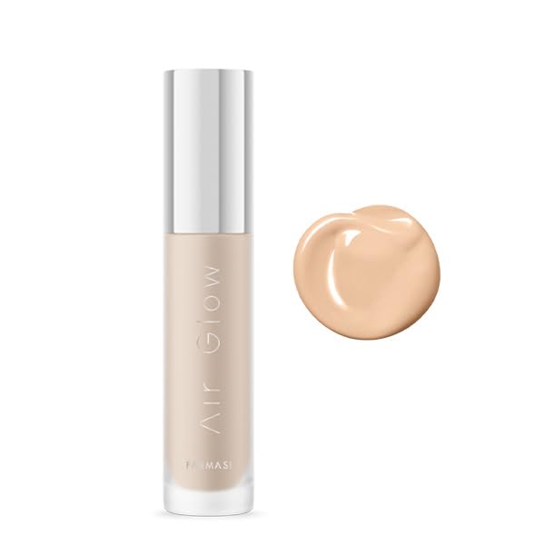 Farmasi Air Glow Foundation C05 - Hydrating, Lightweight, Buildable Hyaluronic Coverage, 1 Fl Oz