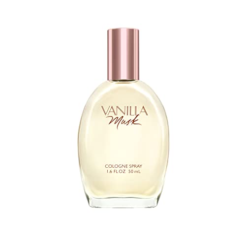 Vanilla Musk Cologne Spray - Vegan Formula, Warm & Cozy Natural Vanilla, 1.7oz Perfume for Him & Her