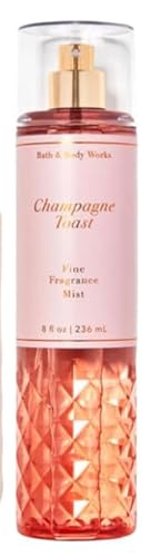 Bath & Body Works Champagne Toast Fine Fragrance Mist, 8 Oz, 2-Pack