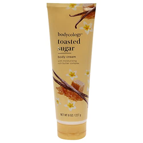 Bodycology Moisturizing Body cream for Women  Toasted Sugar  80 Ounce  Packaging May Vary