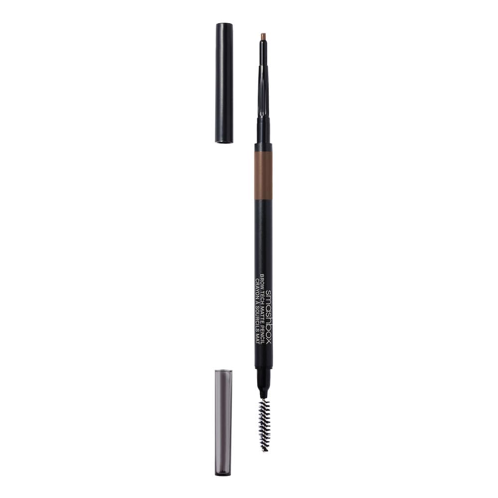 Smashbox Brow Tech Matte Eye Brow Pencil - Waterproof, Smudge Proof, Brunette, 1 Count