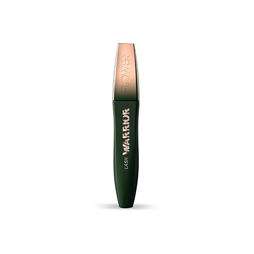 FLOWER BEAUTY Lash Warrior Mascara - Volumizing, Length & Definition, Fierce Black, 0.35 oz