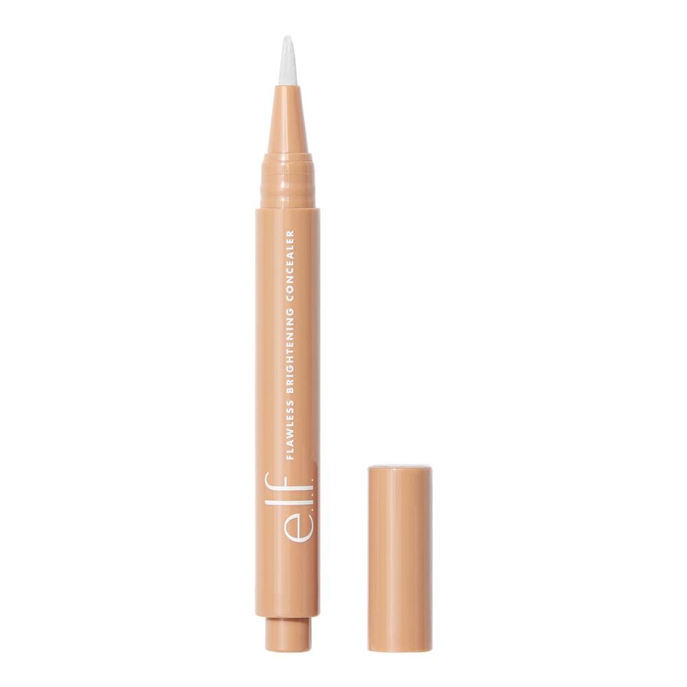 E.L.F. Flawless Brightening Concealer, Tan 48 N, 0.07 Fl Oz - Illuminates & Conce