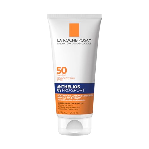 La Roche-Posay Anthelios Uv Pro-Sport Sunscreen Spf 50 - Water Resistant, Non-Greasy, Face Protection