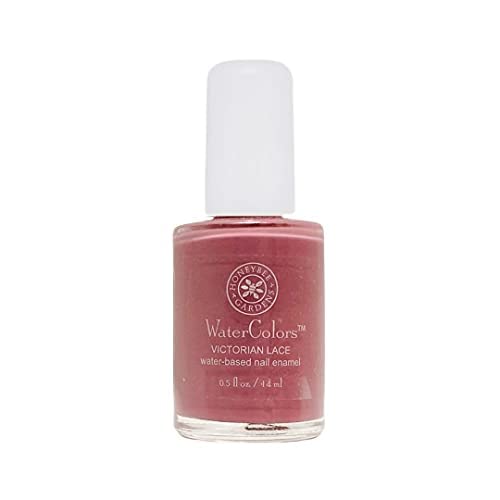 Honeybee Gardens Water-Based Nail Enamel, Victorian Lace, Eco-Friendly & Odorless, 0.5 Fl Oz