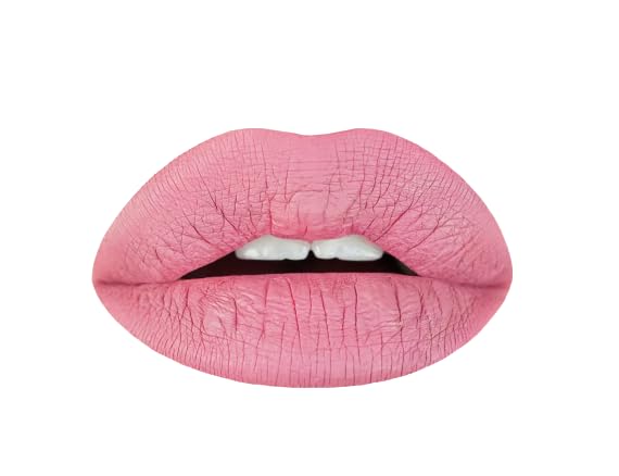 Aromi Pink Nude Matte Liquid Lipstick - Vegan, Long-Lasting Blush Beige, Toasted Almond