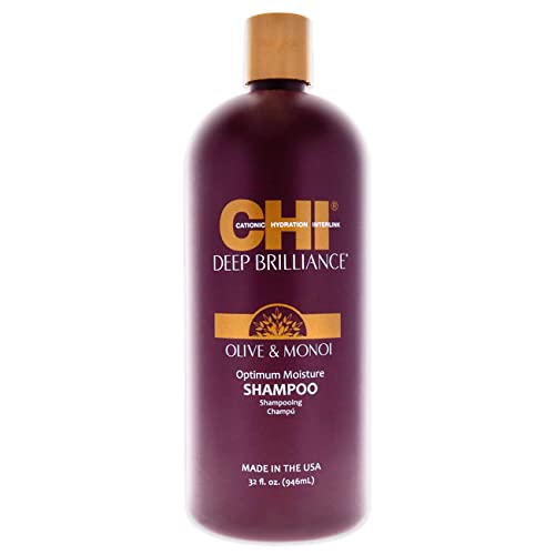 cHI Deep Brilliance Olive  Monoi Optimum Moisture Shampoo 32 oz