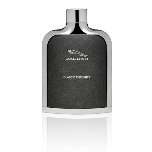 Jaguar Classic Chromite Men EDT Spray 3.4 oz - Premium Fragrance for Men, Long-lasting Scent, Perfect for Daily Wear